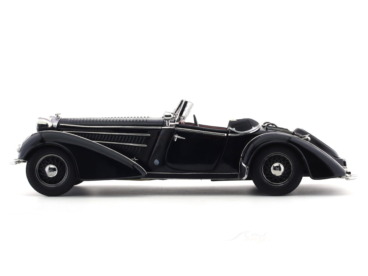 SS2409 - HORCH 855 SPECIAL ROADSTER 1939 BLACK/DARK GREEN 1:18 SunStar Auto d'Epoca Modellino - SunStar SS2409 - HORCH 855 SPECIAL ROADSTER 1939 BLACK/DARK GREEN 1:18 SunStar Auto d'Epoca Modellino - SunStar