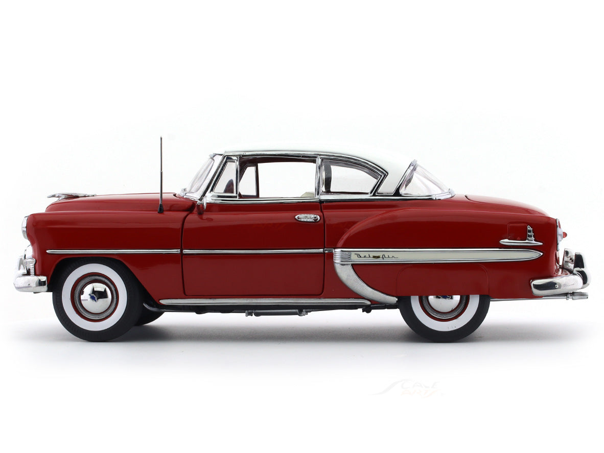 1953 Chevrolet Bel Air Coupe Red 118 Sunstar Diecast Scale Model Collectible Scale Arts India 1824