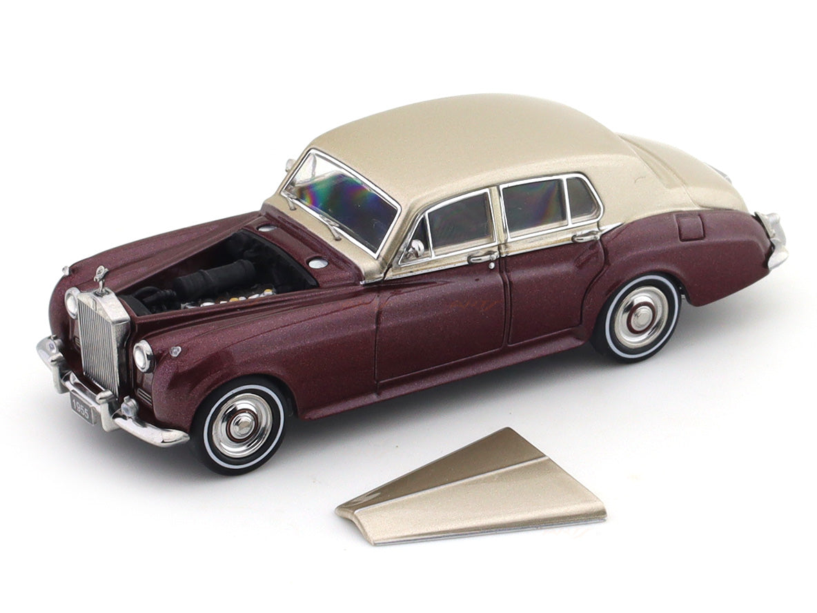 1955 Rolls-Royce Silver Cloud golden maroon 1:64 GFCC diecast