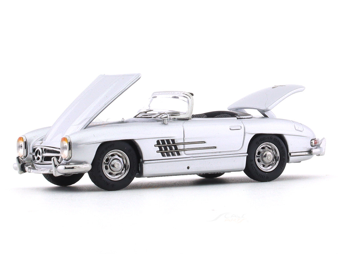 1957 Mercedes-Benz 300 SL W198 silver 1:64 ZF Club diecast scale