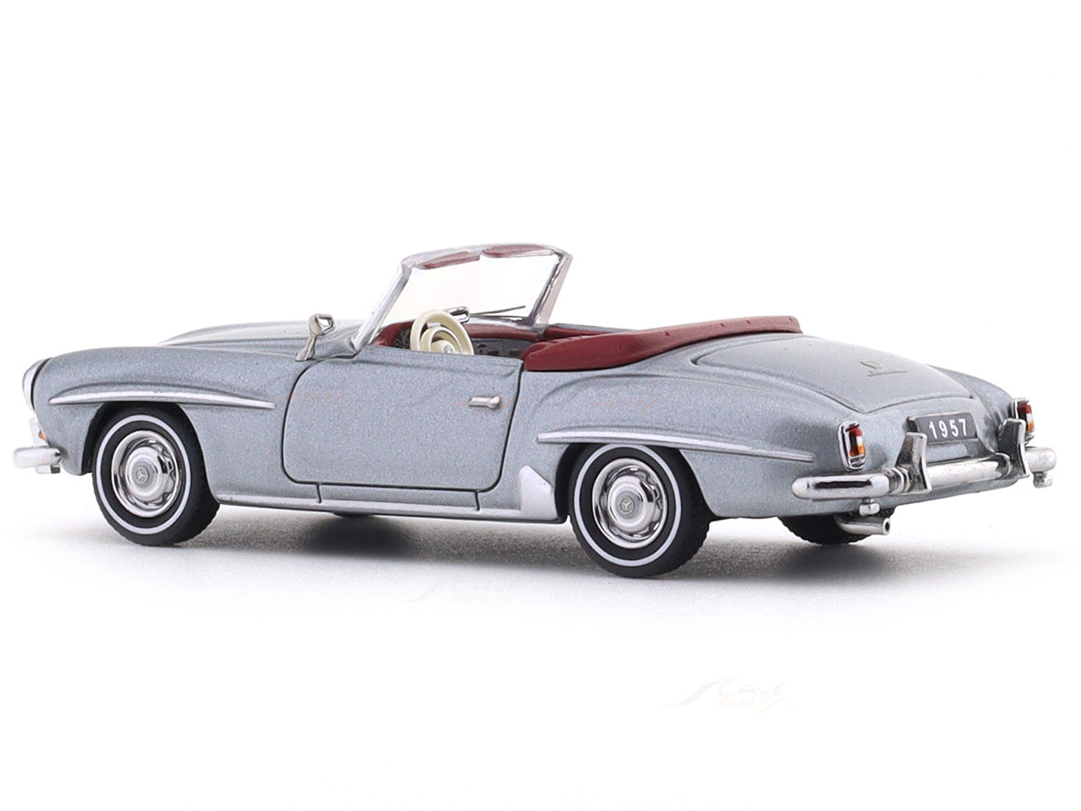 ミニカー Mercedes-Benz 190 SL 1957 Mercedes-Benz 190SL grey 1:64 GFCC diecast scale model