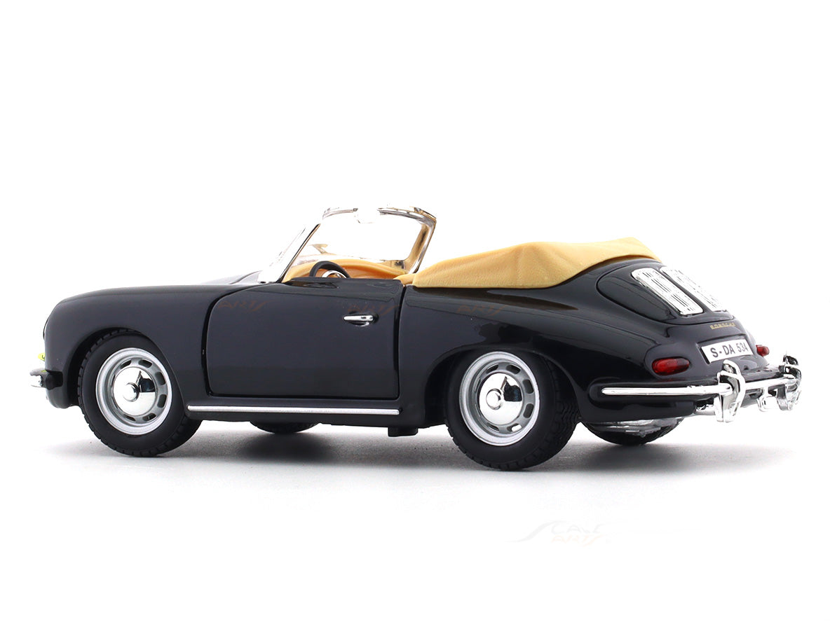 BBurago 18-22078 - Bijoux Collezione 1:24 Porsche 356B Cabriolet 1961 rood