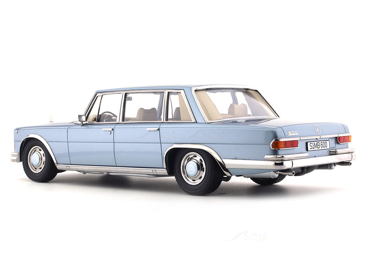 Mercedes 600 SWB W100 1963 bleue-claire KKscale 1/18 - Collection