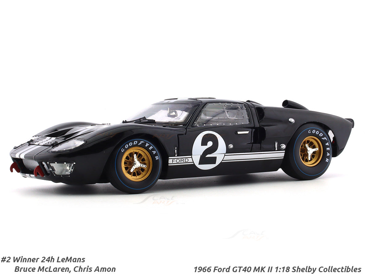 FORD GT40 Mk.II #2 – Vainqueur Des 24 Heures Du Mans 1966 – EIDOLON 1/43 EM301A (Collectionneur, Limitée)