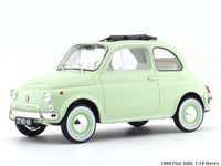 1964 Fiat 500 Giardiniera blue 1:18 Norev diecast Scale Model collectible