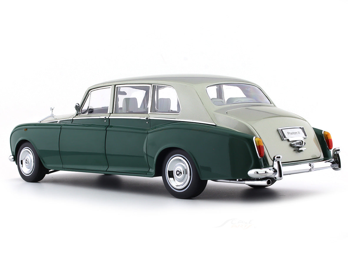 1968 Rolls-Royce Phantom VI Green / Silver 1:18 Kyosho diecast scale m