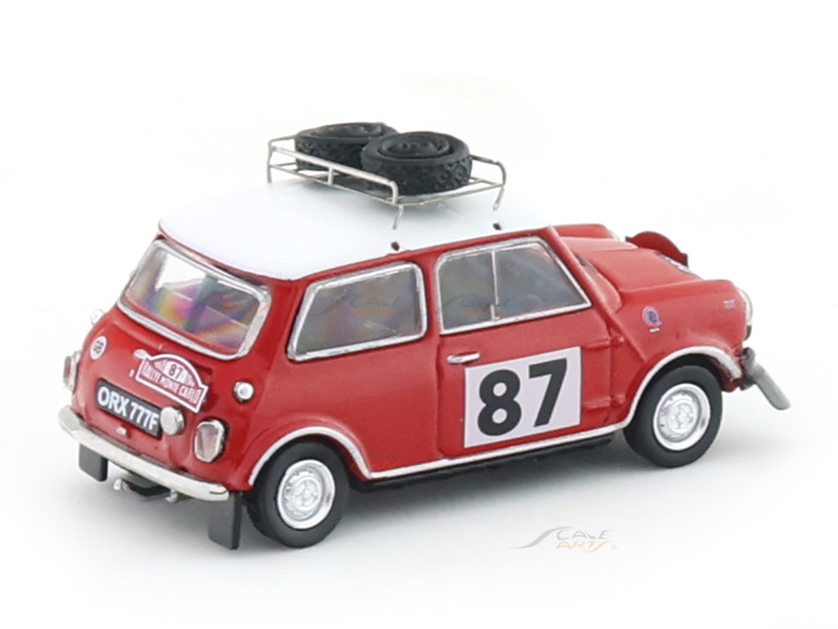 1968 Mini Cooper #87 Rally Monte Carlo 1:64 GCD Licensed Diecast