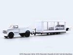 1970 Chevrolet C60 & 1970 Chevrolet Chevelle SS 454 1:64 M2 Machines diecast hauler scale model