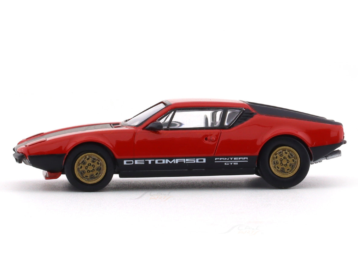 1972 DeTomaso Pantera Red Black 1:64 Para64 licensed diecast scale