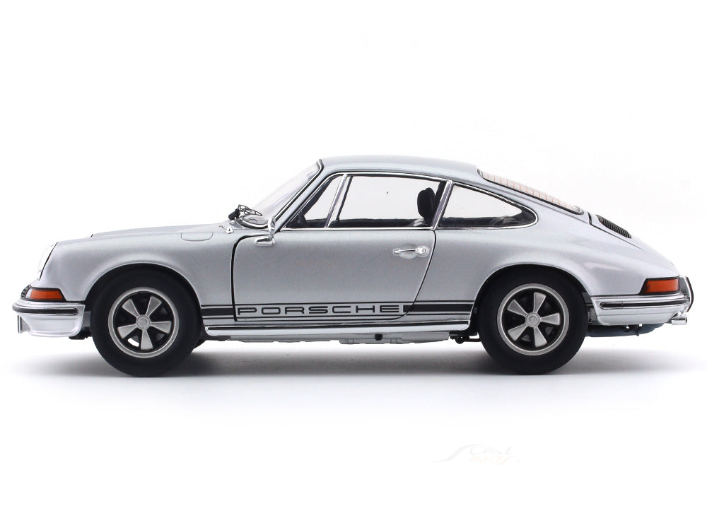 1973 Porsche 911 S Coupe silver 1:18 Schuco diecast Scale Model collectible  | Scale Arts India