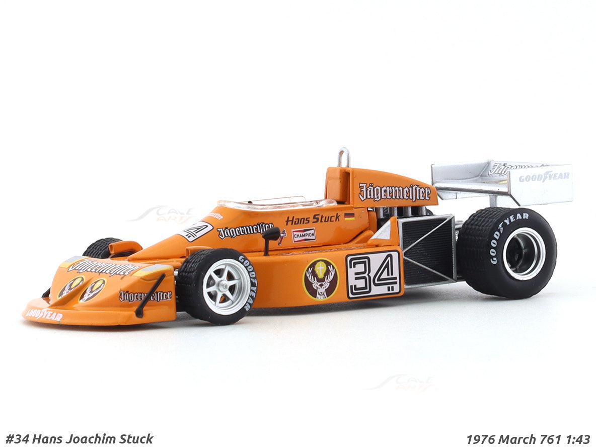 1976 March 761 Hans Joachim Stuck No 34 1:43 Formula 1 diecast
