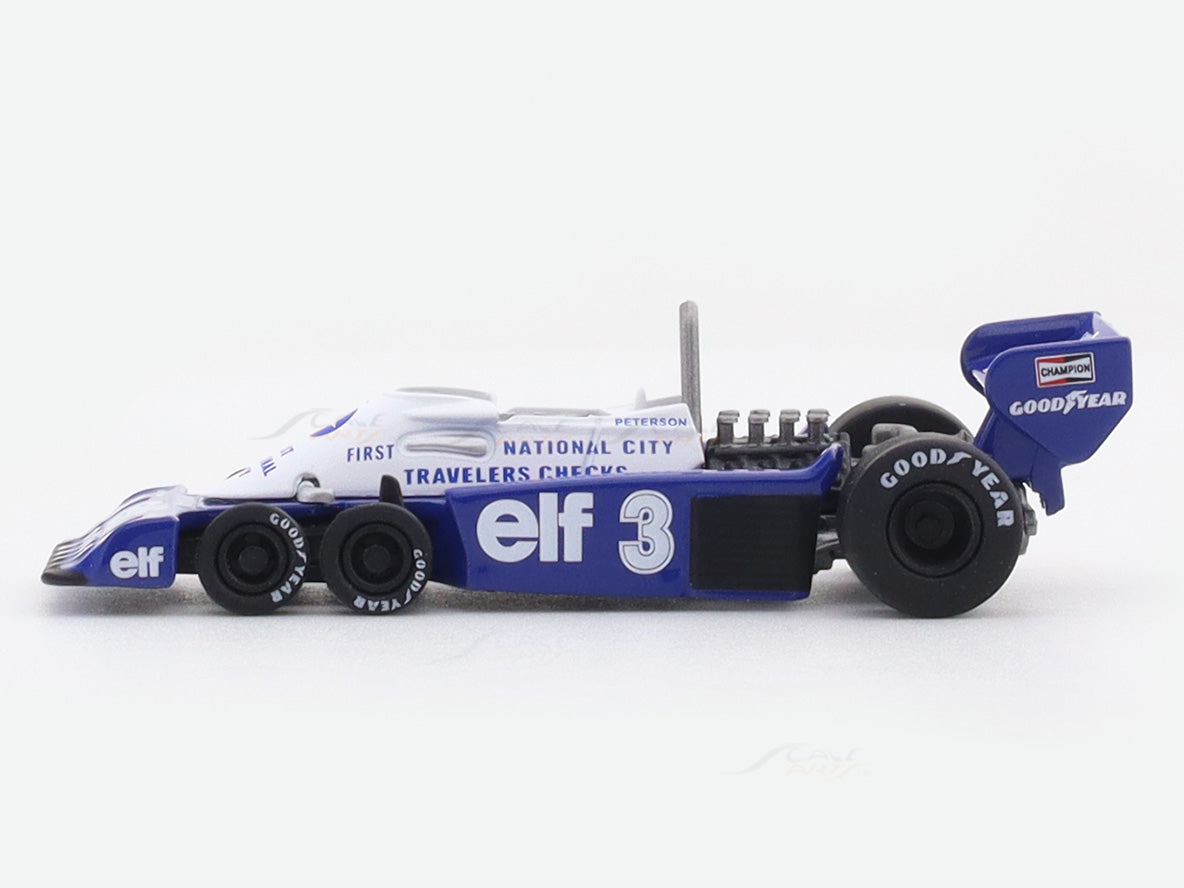 1977 Tyrrell P34 Belgium GP No 3 1:64 Kyosho licensed diecast