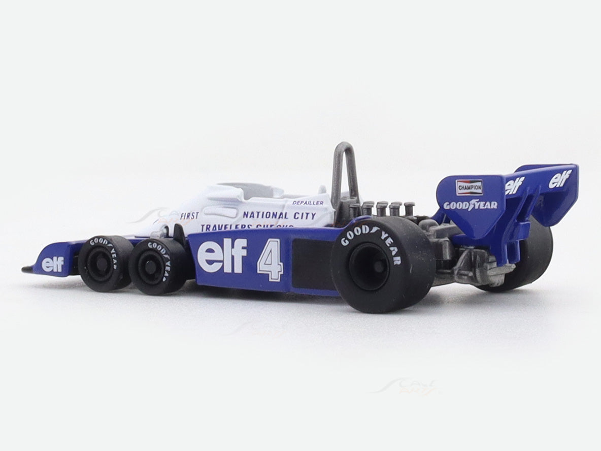 【TrueScale】Tyrrell P34 1977Canadian #TS3 1977 Tyrrell P34 Monaco GP No 4 1:64 Kyosho licensed diecast scale