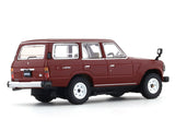 1981 Toyota Land Cruiser LC60 GX maroon 1:64 Hobby Japan diecast scale model collectible