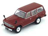 1981 Toyota Land Cruiser LC60 GX maroon 1:64 Hobby Japan diecast scale model collectible