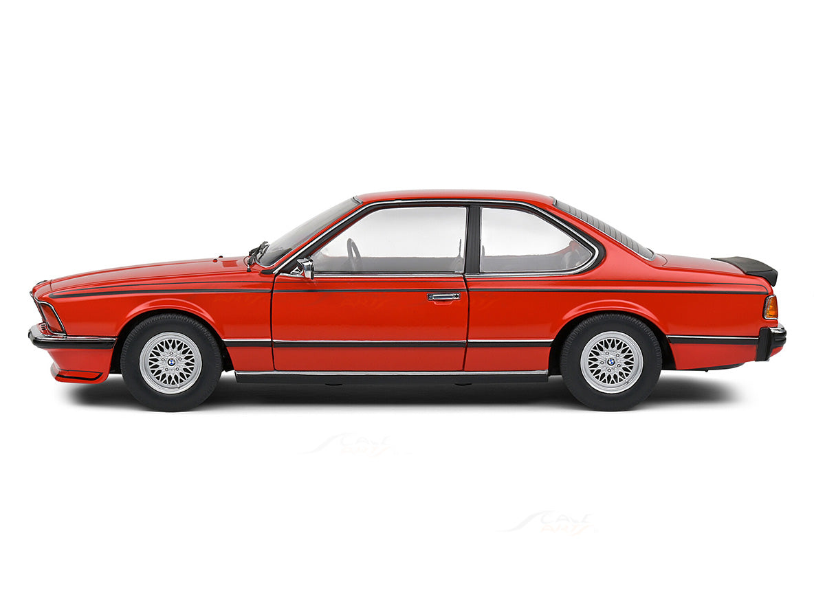 1984 BMW 635 CSI E24 red 1:18 Solido licensed diecast scale model car ...
