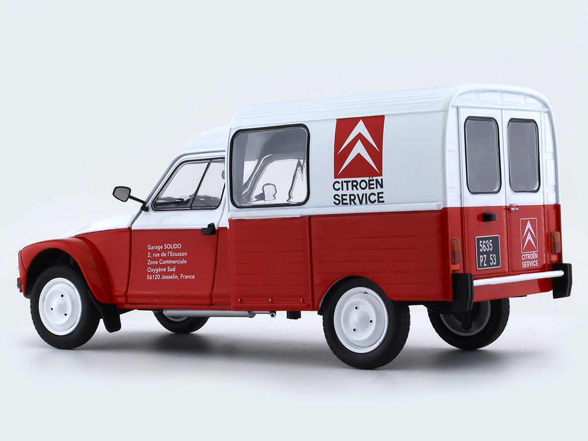 Citroën Acadiane modèle de voiture 1:18 Solido Citroën Service