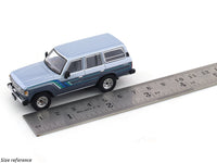 1984 Toyota Land Cruiser LC60 GX blue 1:64 Hobby Japan diecast scale model collectible