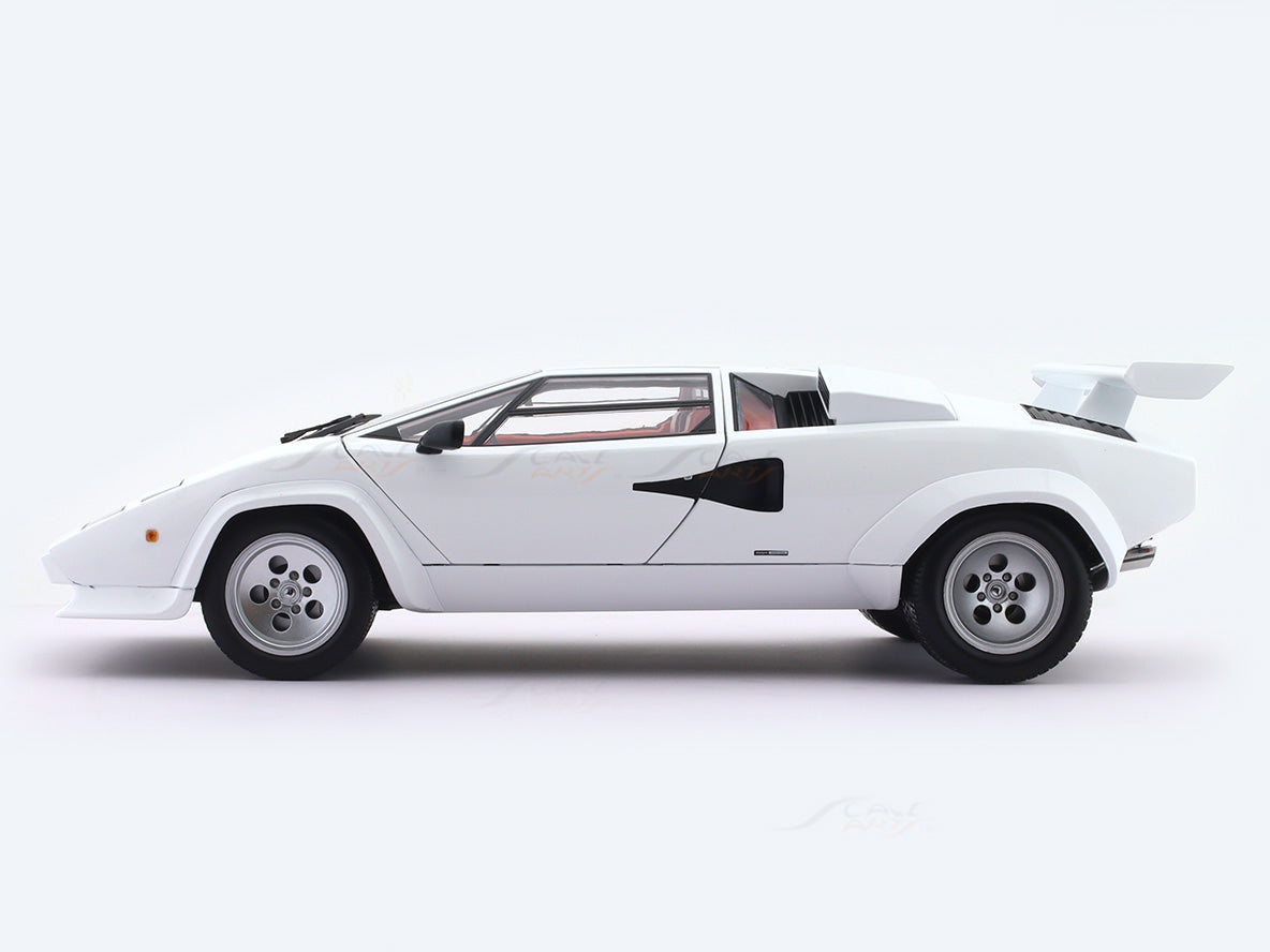 1985 Lamborghini Countach LP 5000 S QV white 1:12 KK Scale diecast