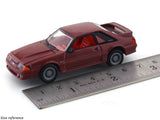 1988 Ford Mustang GT Cabernet 1:64 M2 Machines diecast scale model collectible