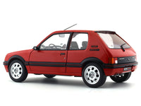 Solido 1:18 1988 Peugeot 205 1.9 GTi red diecast Scale Model collectible