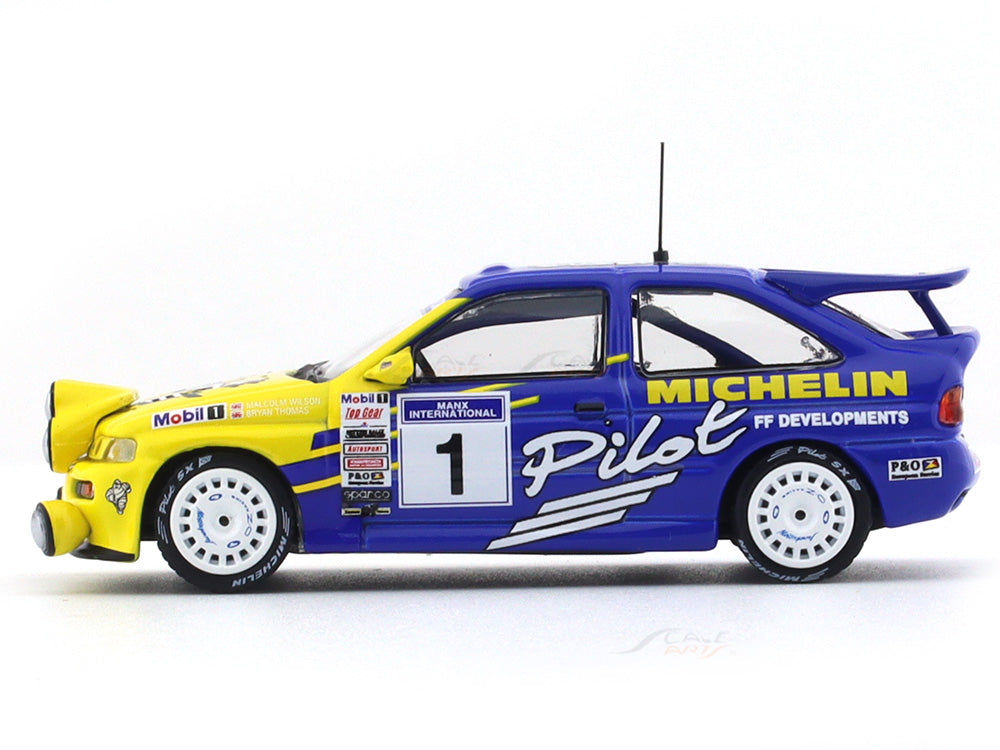 INNO64 1:64 Ford Escort RS Cosworth #1 – 1994 Manx Rally Winner – Michelin Pilot Livery