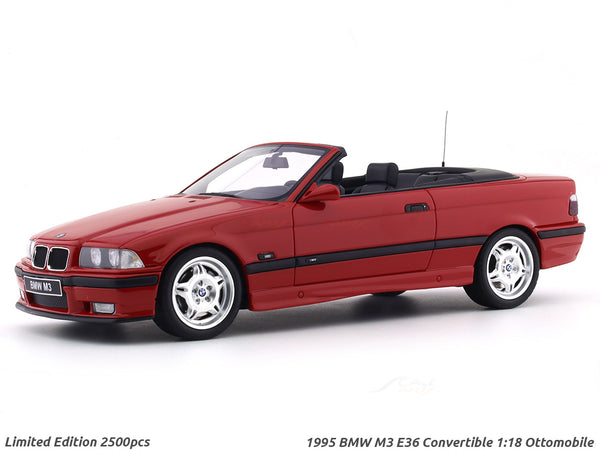 1995 BMW M3 E36 Convertible 1:18 Ottomobile resin scale model car coll