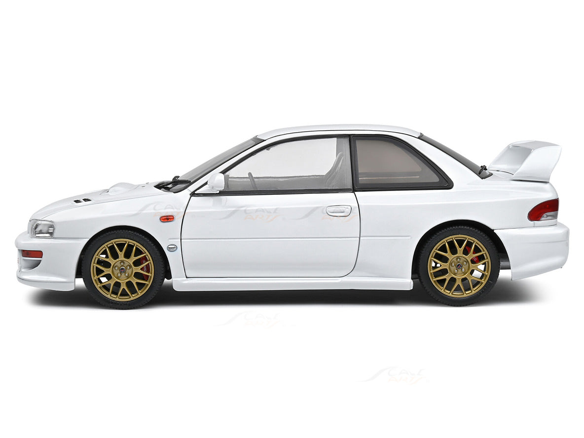 1998 Subaru Impreza 22B Pure White 1:18 Solido Licensed Diecast