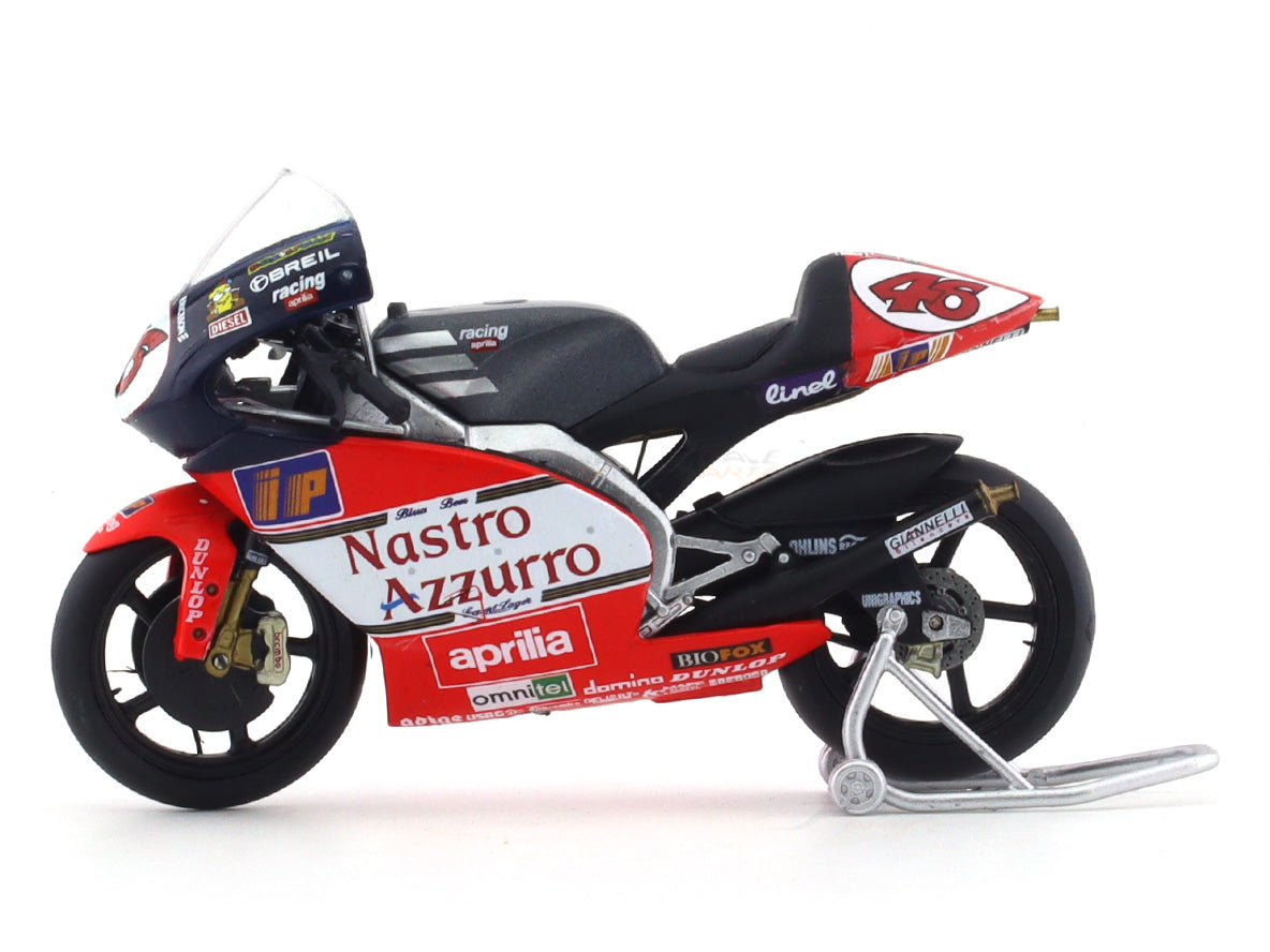 1999 Aprilia RSW 250 #46 Valentino Rossi 1:18 Leo Models diecast