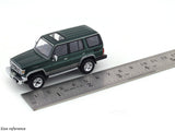 2001 Toyota Land Cruiser 70 ZX green 1:64 Hobby Japan diecast scale model collectible