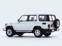 2001 Toyota Land Cruiser 70 ZX white 1:64 Hobby Japan diecast scale model collectible