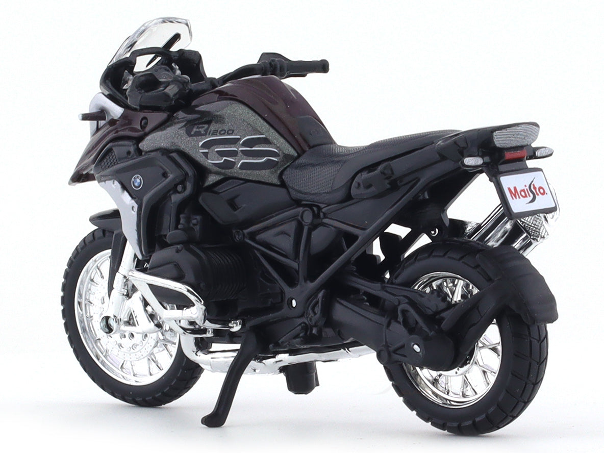 2017 BMW R1200 GS Brown 1:18 Maisto diecast scale model bike