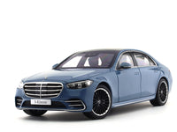 2020 Mercedes-Benz S-Class V223 Vintage Blue 1:18 Norev diecast Scale Model collectible