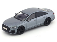 2022 Audi A8 (S8) Grey 1:64 GCD diecast scale model miniature car replica