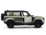 2022 Land Rover Defender 110 green 1:24 Bburago licensed diecast Scale Model car