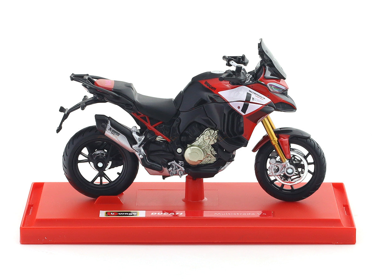 2022 Ducati Multistrada V4 1:18 Bburago Licensed Diecast Scale
