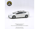 PreOrder : 2023 Toyota Prius Wind Chill White 1:64 Para64 diecast scale model car