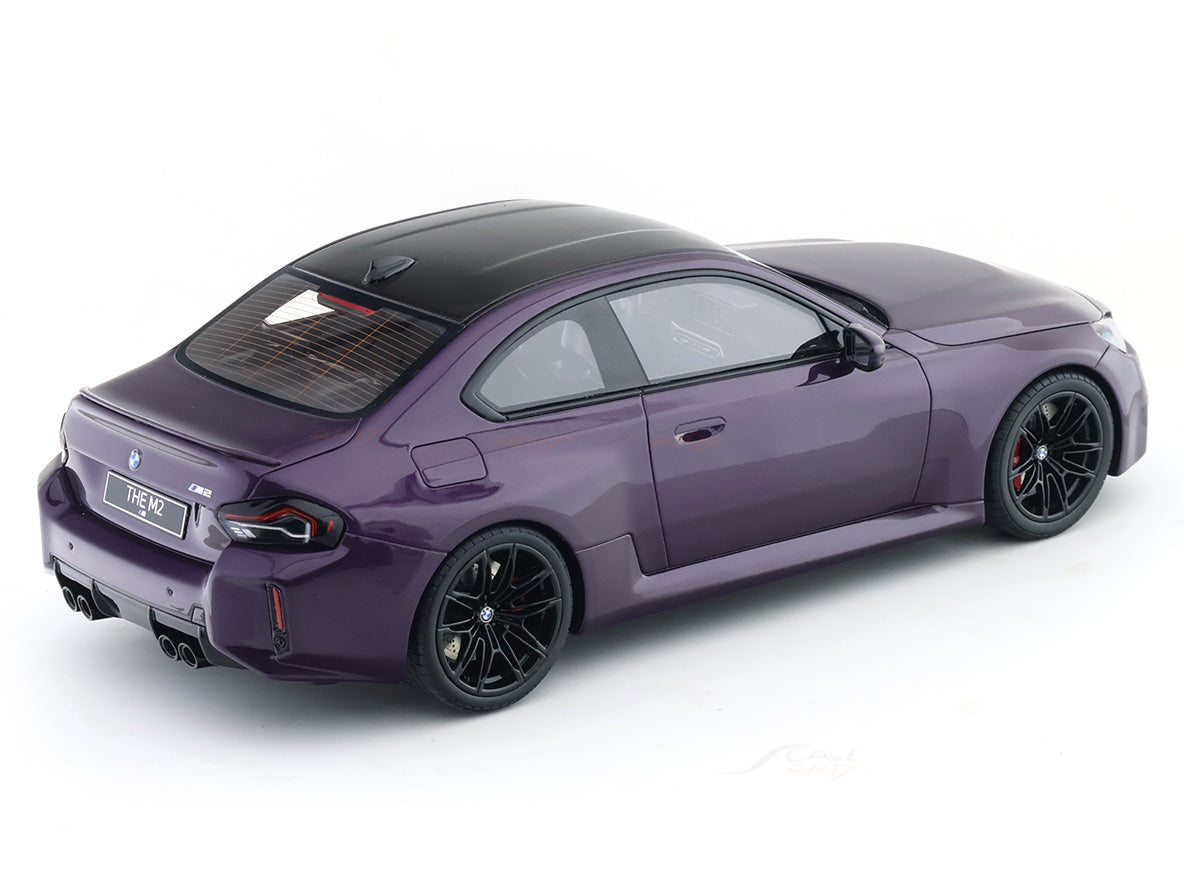 2023 BMW M2 Coupe G87 Twilight Purple 1:18 GT Spirit Premium Resin