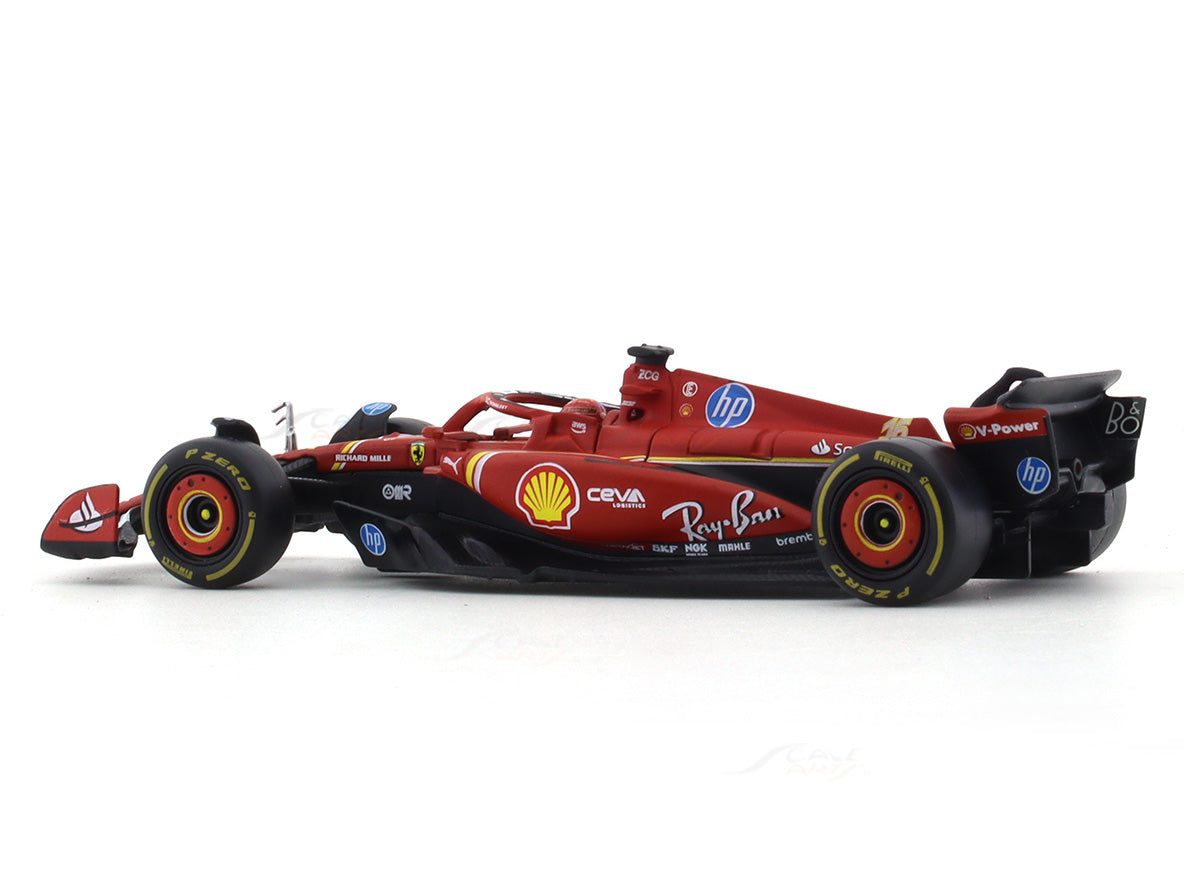 2024 Ferrari SF24 Charles Leclerc 1:43 Bburago Formula 1 diecast