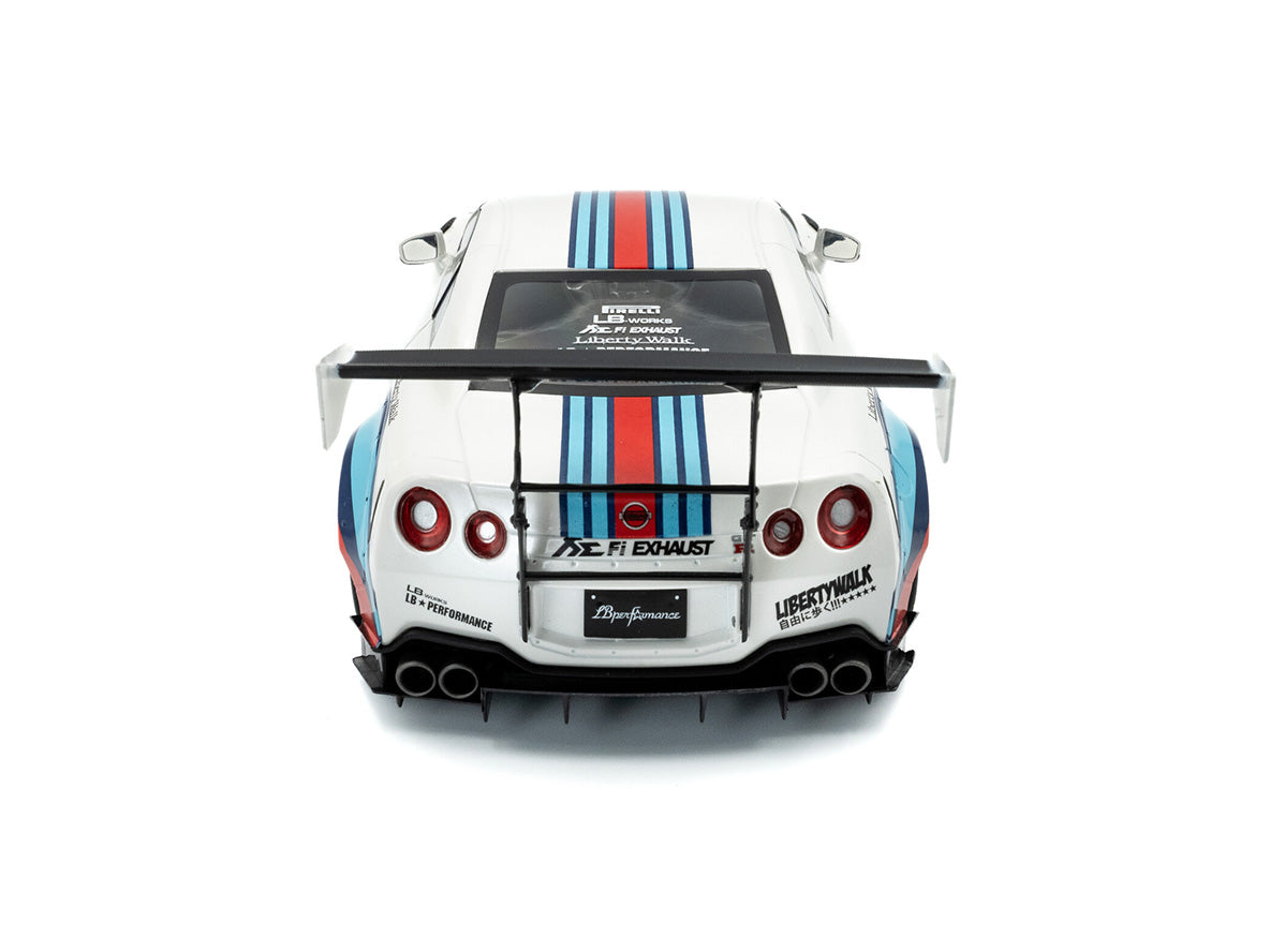 2024 Nissan GT-R R35 Martini LBWK 2.0 1:18 Solido Licensed Diecast