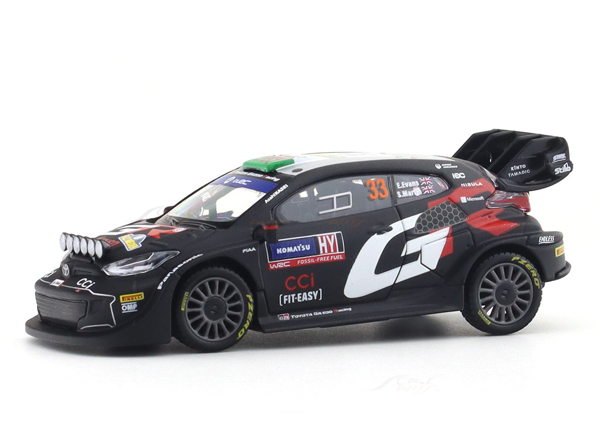 TOYOTA GR YARIS Rally1 ＃18 2024（1／43） 2024 Toyota GR Yaris Rally1 Hybrid WRC #33 1:43 Bburago Licensed