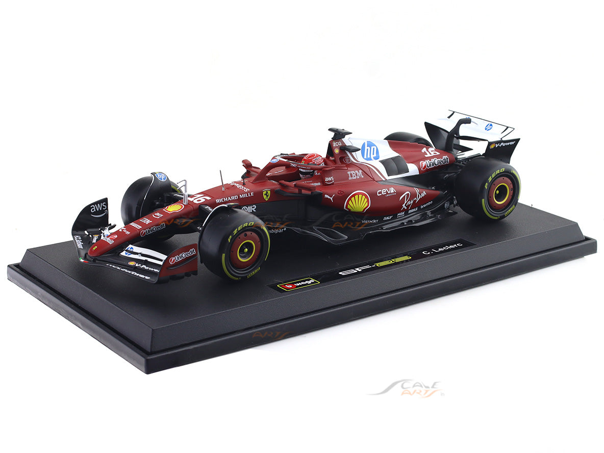 2025 Ferrari SF25 No 16 Charles Leclerc 1:18 Bburago Licensed