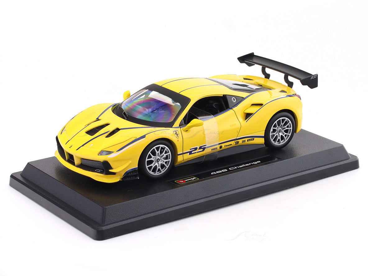 Ferrari 488 Challenge #25 1:24 Bburago diecast scale model car