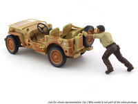 4x4 Mechanic 5 1:18 American Diorama Figure for scale models