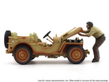 4x4 Mechanic 6 1:18 American Diorama Figure for scale models