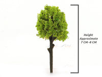 7- 8 cm Miniature Trees set of 7 assorted