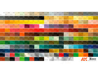 3Gen General Series full set of 235 acrylic colors AK Interactive AK 3G RANGE