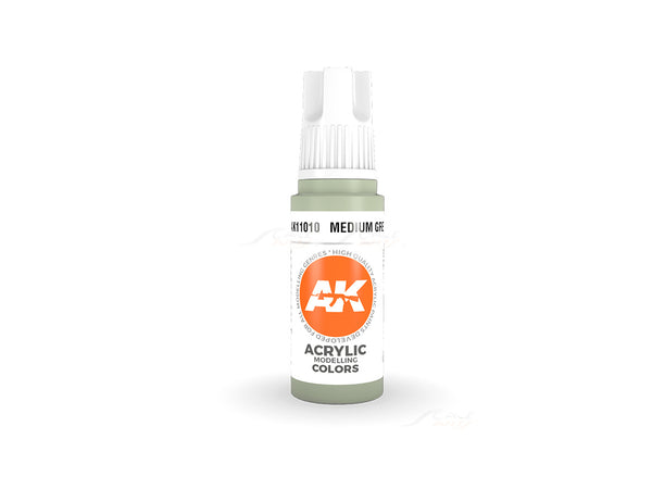 Medium Grey 17ml AK Interactive acrylic color AK11010