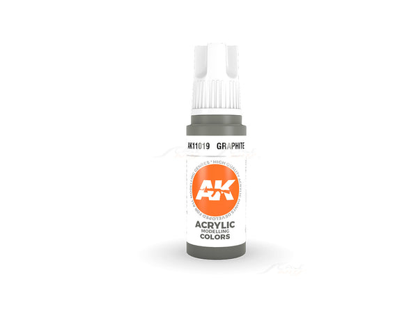 Graphite 17ml AK Interactive acrylic color AK11019