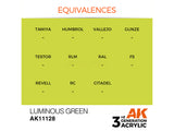 Luminous Green 17ml AK Interactive acrylic color AK11128